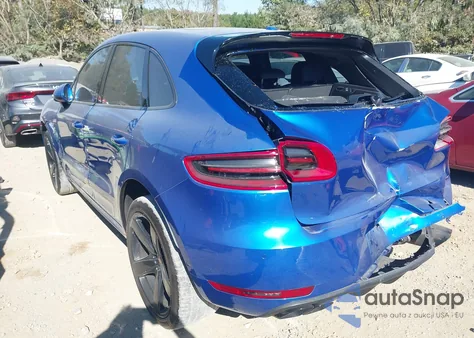 2017 Porsche Macan Turbo z USA, uszkodzony, nr VIN WP1AF2A5XHLB60369